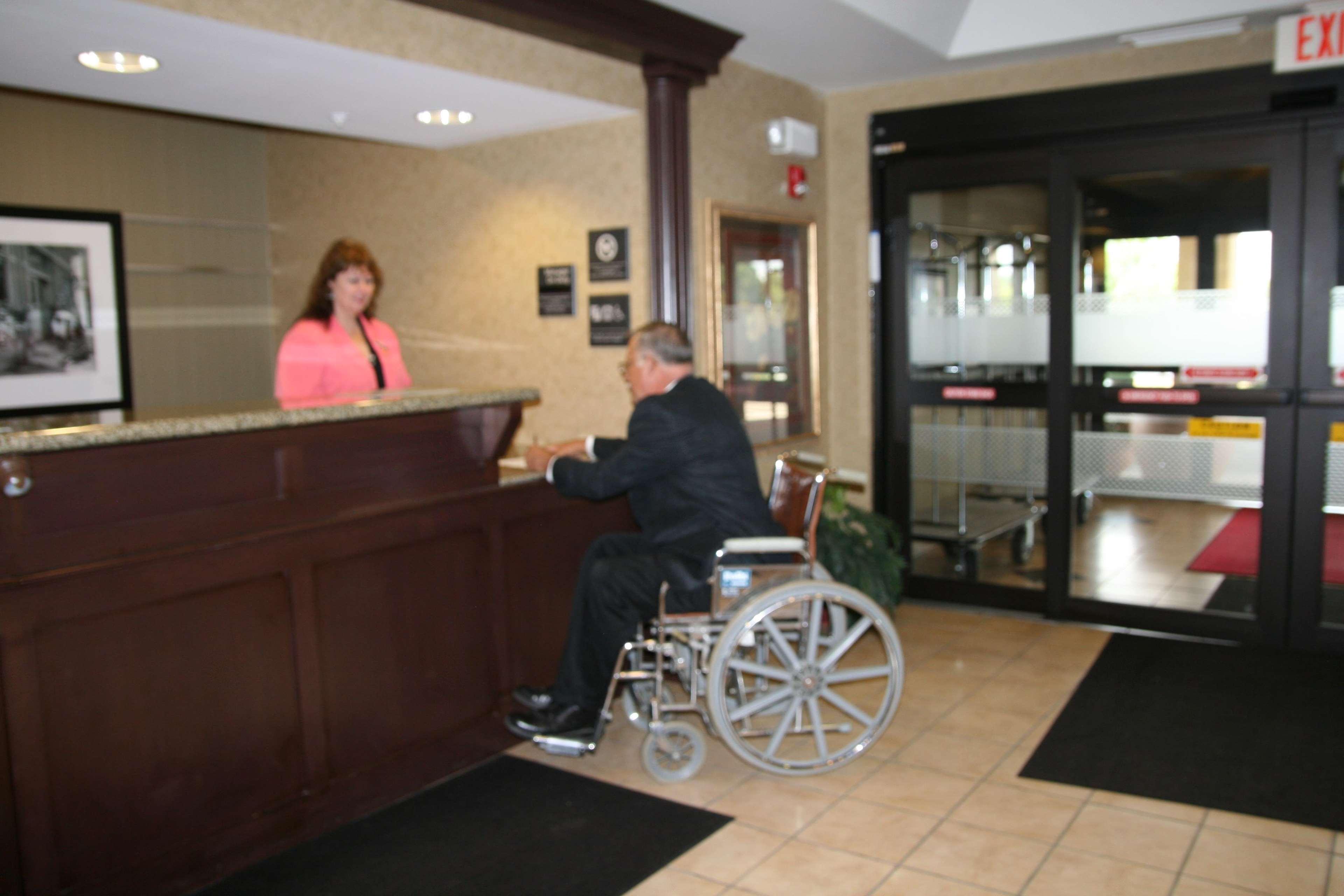 Hampton Inn Marshall Inreriör bild